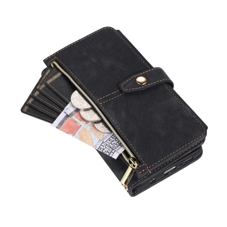For Samsung Galaxy S10+ Dream 9-Card Wallet Zipper Bag Leather Phone Case