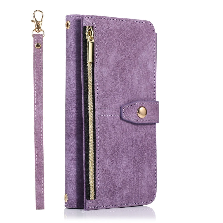 For Samsung Galaxy S10e Dream 9-Card Wallet Zipper Bag Leather Phone Case