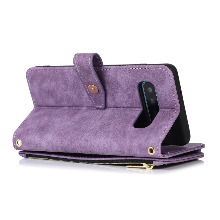 For Samsung Galaxy S10e Dream 9-Card Wallet Zipper Bag Leather Phone Case