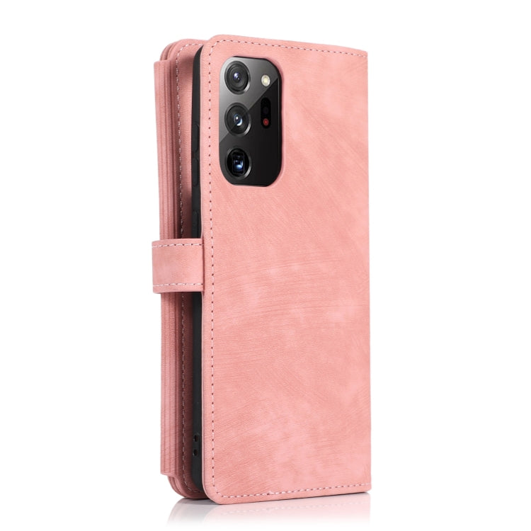 For Samsung Galaxy Note20 Dream 9-Card Wallet Zipper Bag Leather Phone Case