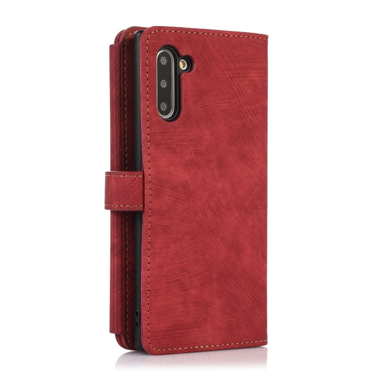 For Samsung Galaxy Note10 Dream 9-Card Wallet Zipper Bag Leather Phone Case
