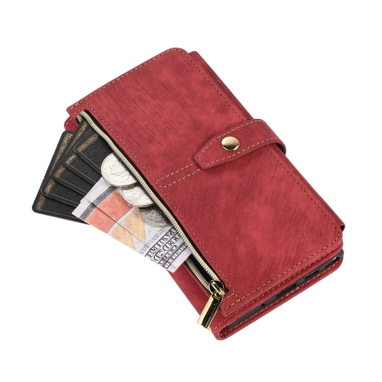 For Samsung Galaxy Note10 Dream 9-Card Wallet Zipper Bag Leather Phone Case