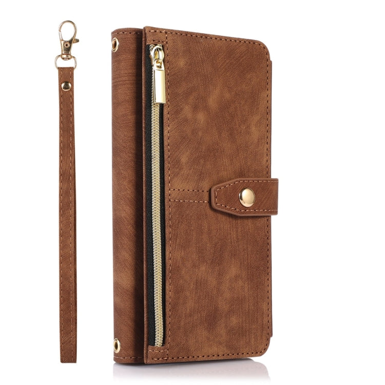 For Samsung Galaxy Note10 Dream 9-Card Wallet Zipper Bag Leather Phone Case