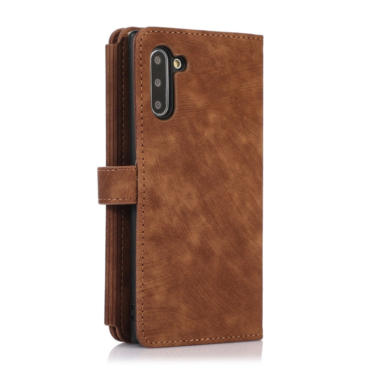 For Samsung Galaxy Note10 Dream 9-Card Wallet Zipper Bag Leather Phone Case