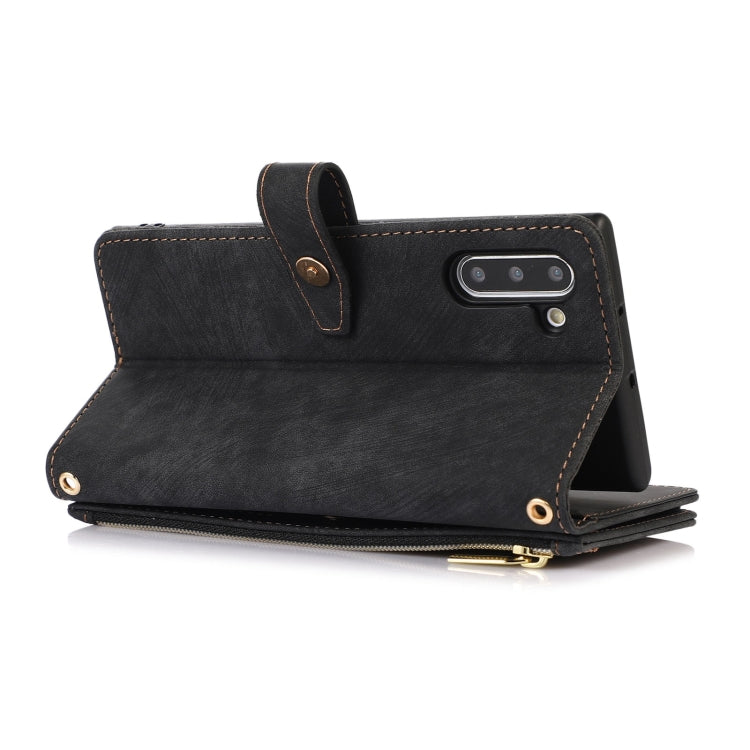 For Samsung Galaxy Note10 Dream 9-Card Wallet Zipper Bag Leather Phone Case