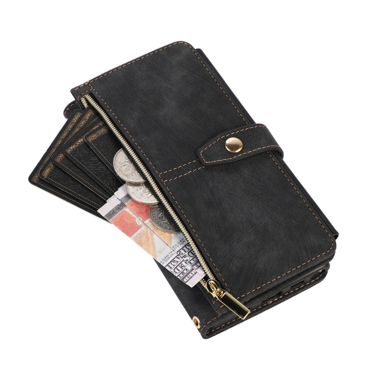 For Samsung Galaxy Note10 Dream 9-Card Wallet Zipper Bag Leather Phone Case