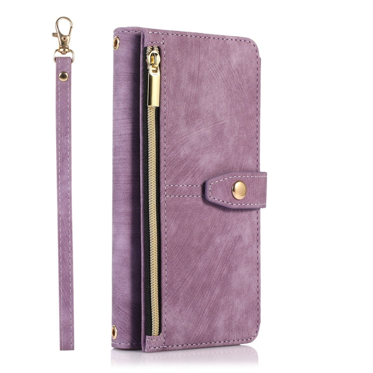 For Samsung Galaxy Note10 Dream 9-Card Wallet Zipper Bag Leather Phone Case