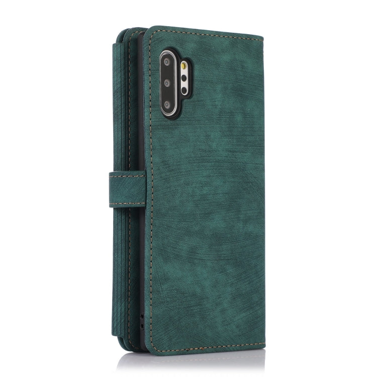 For Samsung Galaxy Note10+ Dream 9-Card Wallet Zipper Bag Leather Phone Case