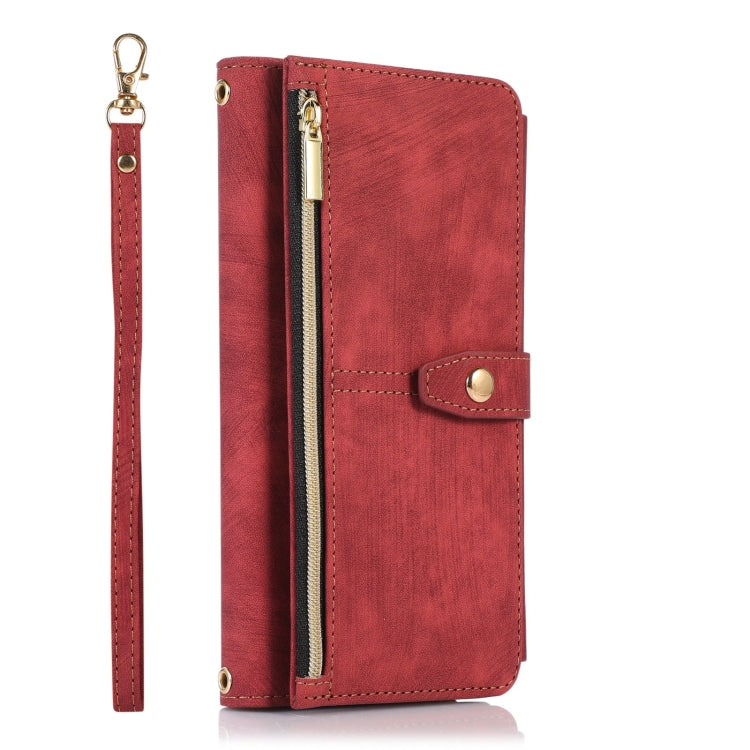 For Samsung Galaxy Note10+ Dream 9-Card Wallet Zipper Bag Leather Phone Case