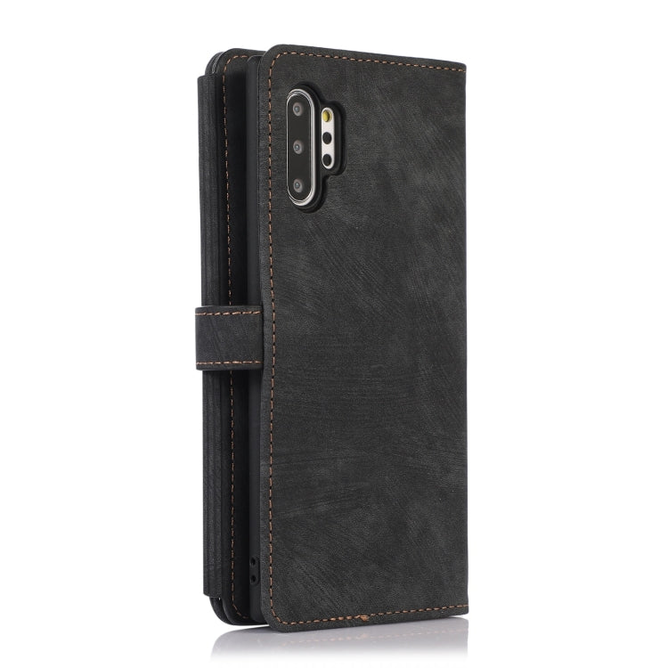 For Samsung Galaxy Note10+ Dream 9-Card Wallet Zipper Bag Leather Phone Case
