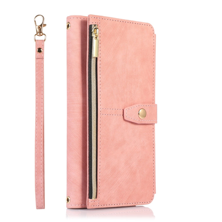 For Samsung Galaxy Note10+ Dream 9-Card Wallet Zipper Bag Leather Phone Case