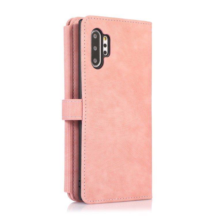 For Samsung Galaxy Note10+ Dream 9-Card Wallet Zipper Bag Leather Phone Case