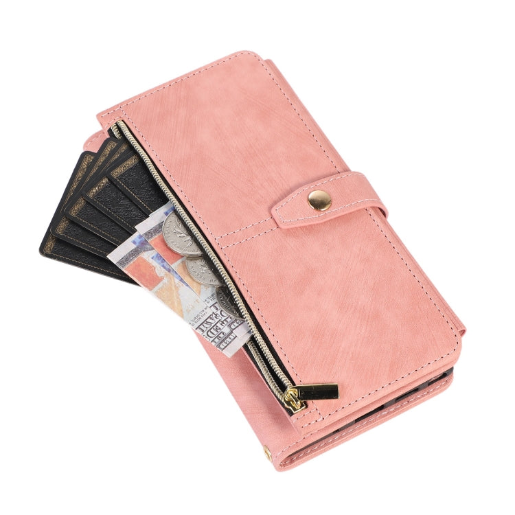 For Samsung Galaxy Note10+ Dream 9-Card Wallet Zipper Bag Leather Phone Case