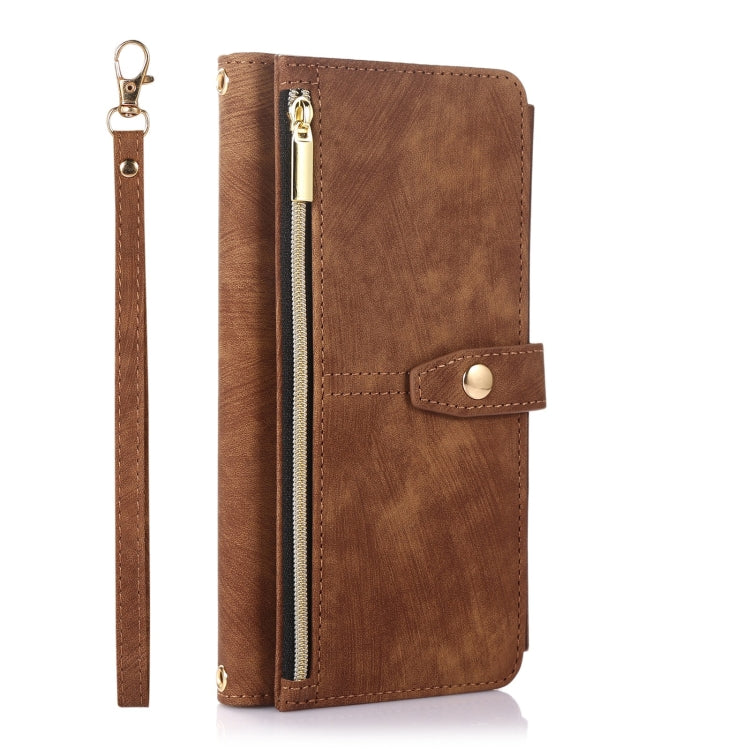 For Samsung Galaxy A32 5G Dream 9-Card Wallet Zipper Bag Leather Phone Case