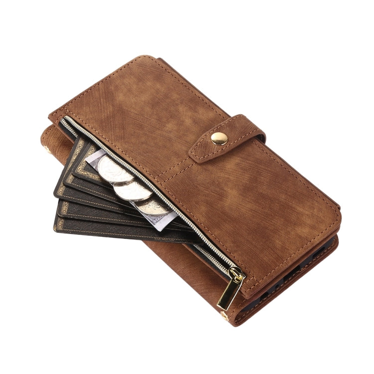 For Samsung Galaxy A32 5G Dream 9-Card Wallet Zipper Bag Leather Phone Case