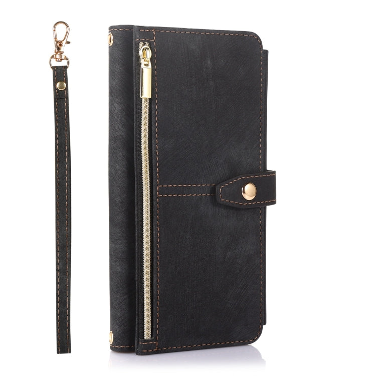 For Samsung Galaxy A32 5G Dream 9-Card Wallet Zipper Bag Leather Phone Case