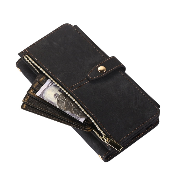 For Samsung Galaxy A32 5G Dream 9-Card Wallet Zipper Bag Leather Phone Case