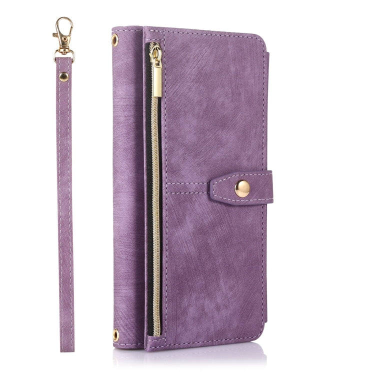 For Samsung Galaxy A32 4G Dream 9-Card Wallet Zipper Bag Leather Phone Case