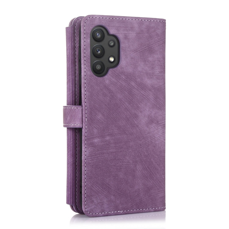 For Samsung Galaxy A32 4G Dream 9-Card Wallet Zipper Bag Leather Phone Case