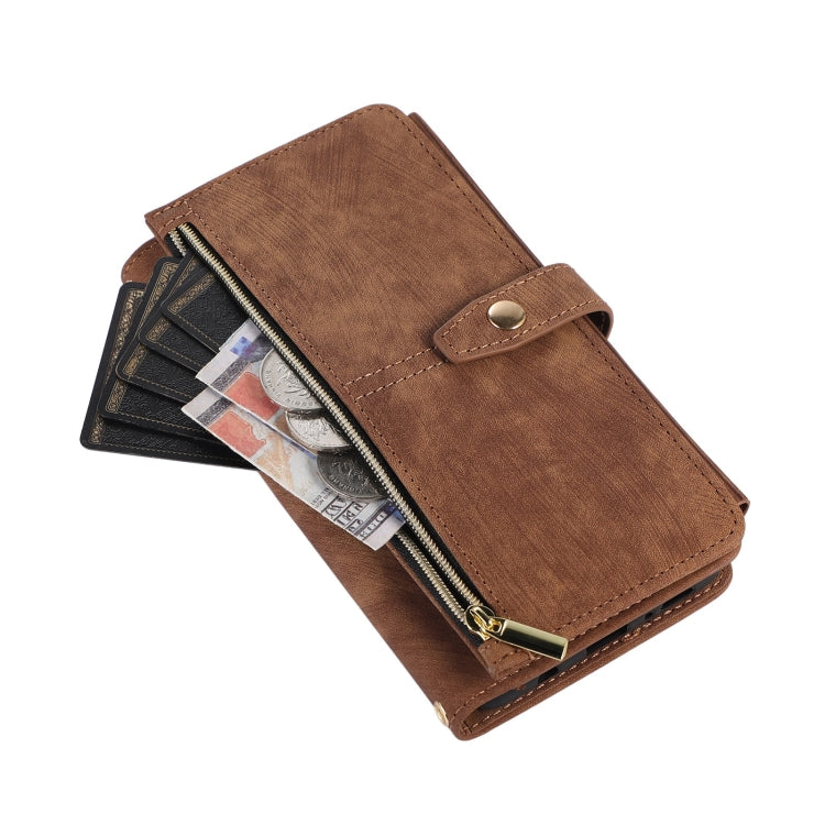 For Samsung Galaxy A51 4G Dream 9-Card Wallet Zipper Bag Leather Phone Case