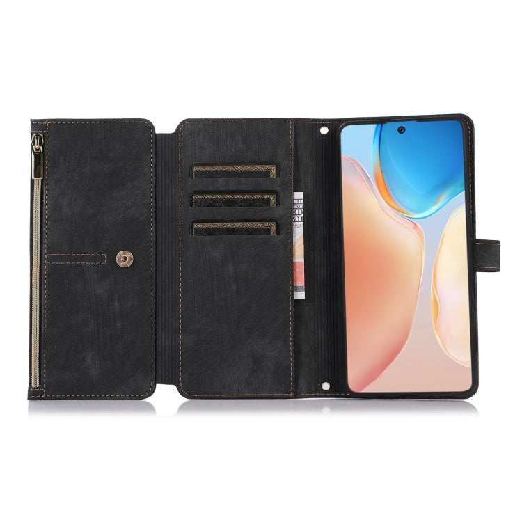 For Samsung Galaxy A51 4G Dream 9-Card Wallet Zipper Bag Leather Phone Case