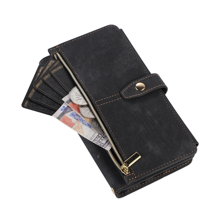 For Samsung Galaxy A51 4G Dream 9-Card Wallet Zipper Bag Leather Phone Case