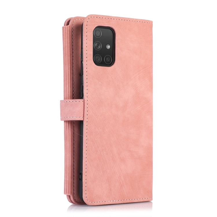 For Samsung Galaxy A51 4G Dream 9-Card Wallet Zipper Bag Leather Phone Case