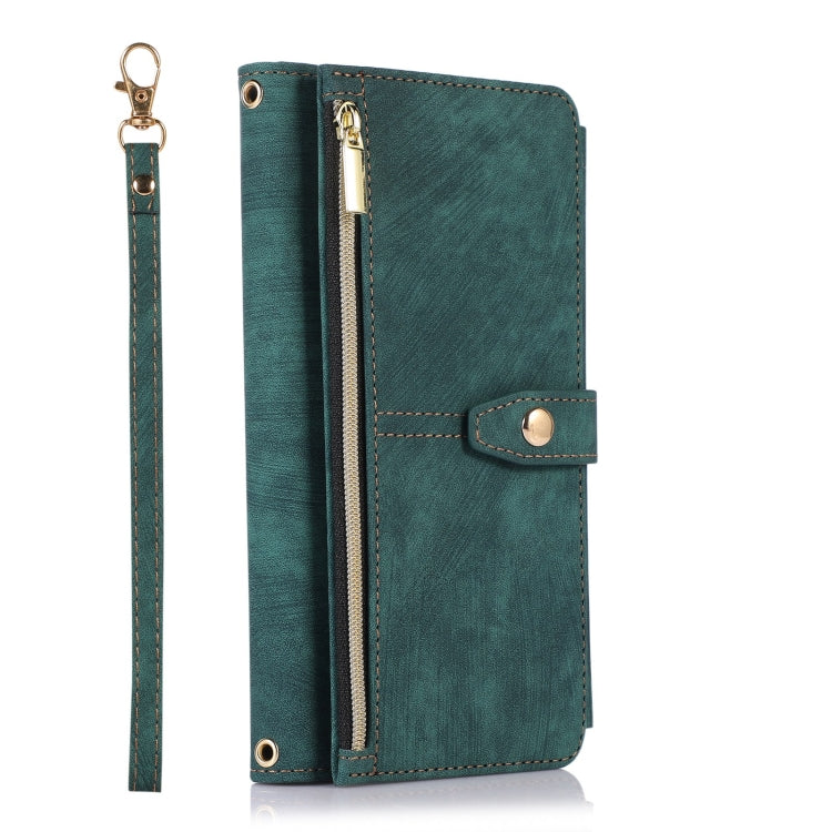 For Samsung Galaxy A71 4G Dream 9-Card Wallet Zipper Bag Leather Phone Case