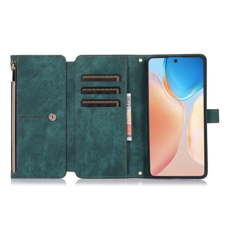 For Samsung Galaxy A71 4G Dream 9-Card Wallet Zipper Bag Leather Phone Case