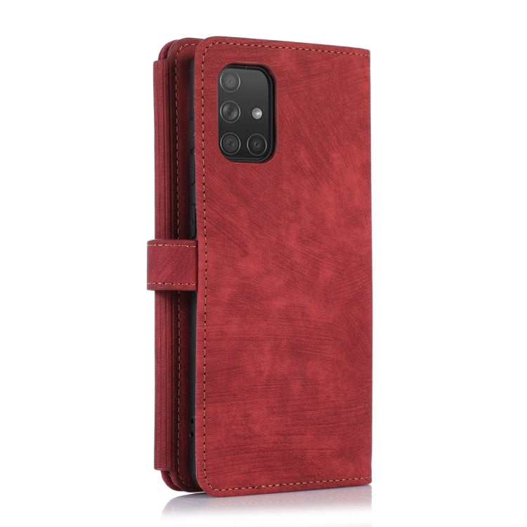 For Samsung Galaxy A71 4G Dream 9-Card Wallet Zipper Bag Leather Phone Case
