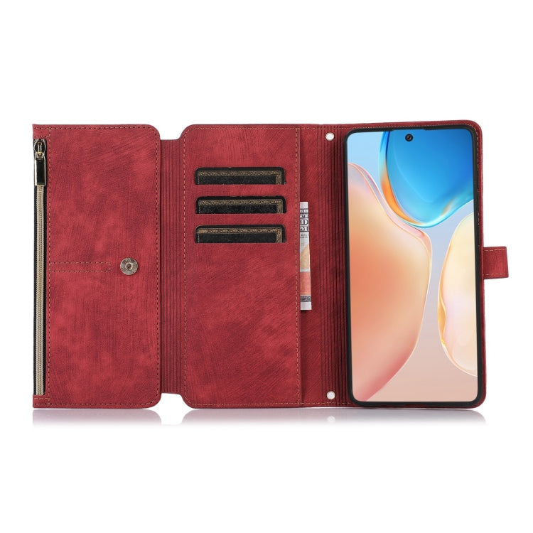 For Samsung Galaxy A71 4G Dream 9-Card Wallet Zipper Bag Leather Phone Case