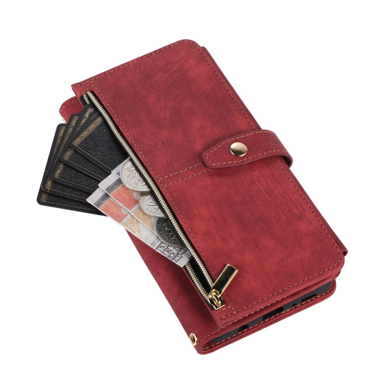 For Samsung Galaxy A71 4G Dream 9-Card Wallet Zipper Bag Leather Phone Case