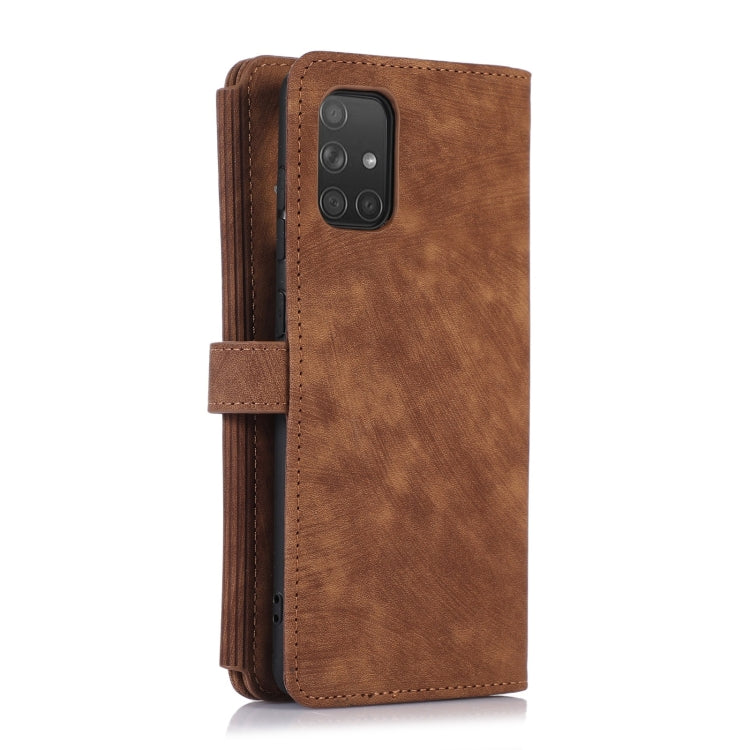 For Samsung Galaxy A71 4G Dream 9-Card Wallet Zipper Bag Leather Phone Case