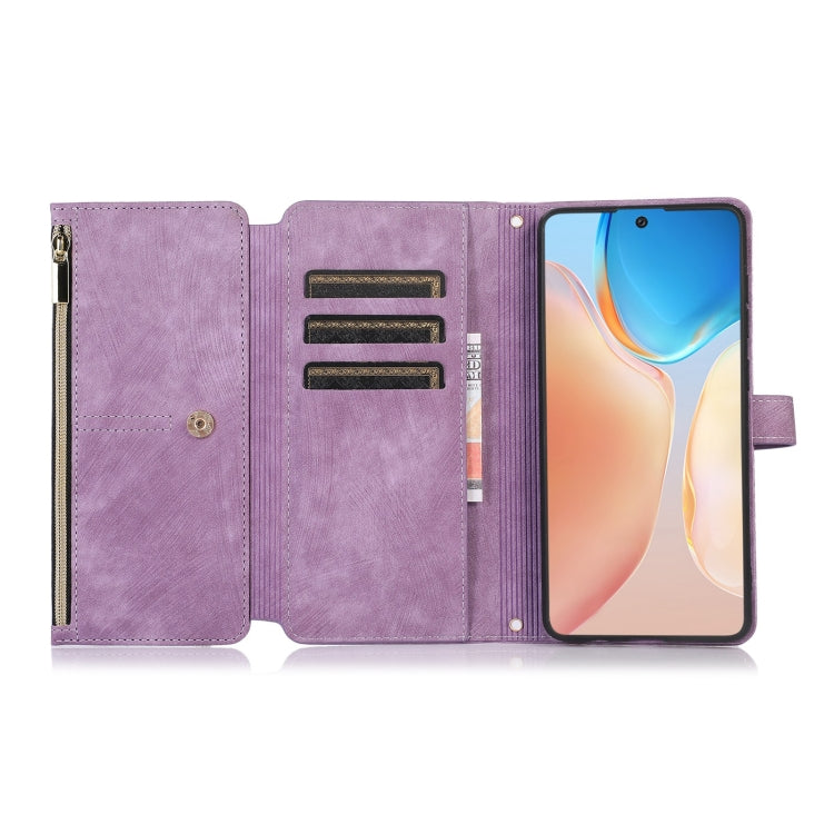 For Samsung Galaxy A71 4G Dream 9-Card Wallet Zipper Bag Leather Phone Case