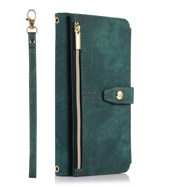 For Samsung Galaxy A70 / A70s Dream 9-Card Wallet Zipper Bag Leather Phone Case