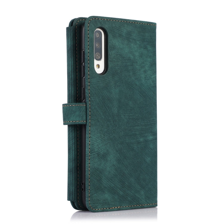 For Samsung Galaxy A70 / A70s Dream 9-Card Wallet Zipper Bag Leather Phone Case