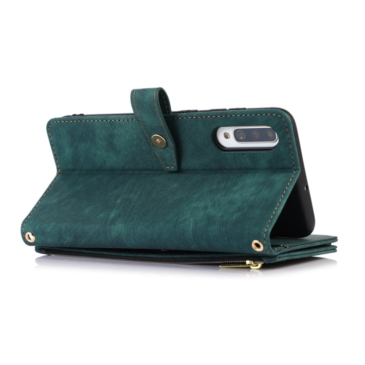 For Samsung Galaxy A70 / A70s Dream 9-Card Wallet Zipper Bag Leather Phone Case