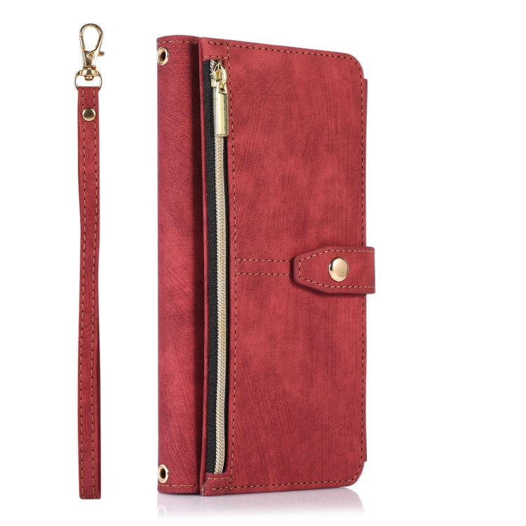 For Samsung Galaxy A70 / A70s Dream 9-Card Wallet Zipper Bag Leather Phone Case
