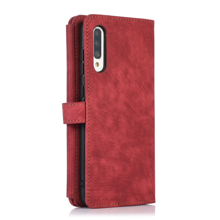 For Samsung Galaxy A70 / A70s Dream 9-Card Wallet Zipper Bag Leather Phone Case