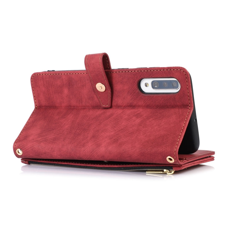 For Samsung Galaxy A70 / A70s Dream 9-Card Wallet Zipper Bag Leather Phone Case