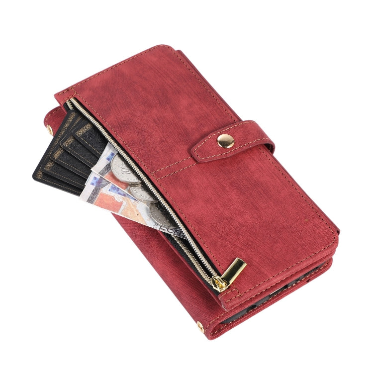 For Samsung Galaxy A70 / A70s Dream 9-Card Wallet Zipper Bag Leather Phone Case
