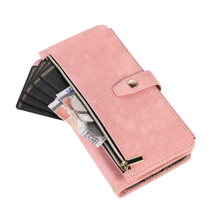 For Samsung Galaxy A70 / A70s Dream 9-Card Wallet Zipper Bag Leather Phone Case
