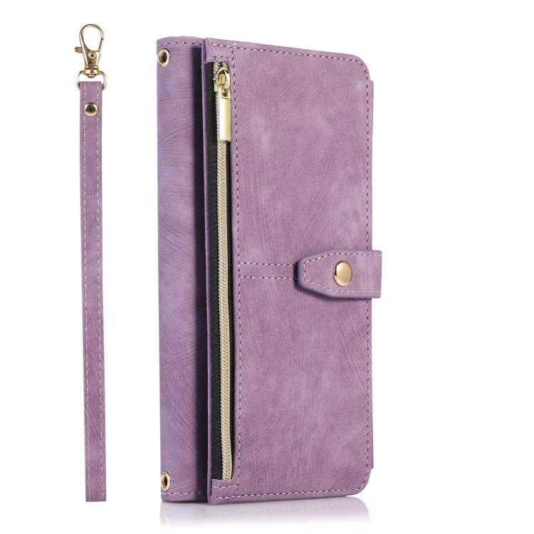 For Samsung Galaxy A70 / A70s Dream 9-Card Wallet Zipper Bag Leather Phone Case