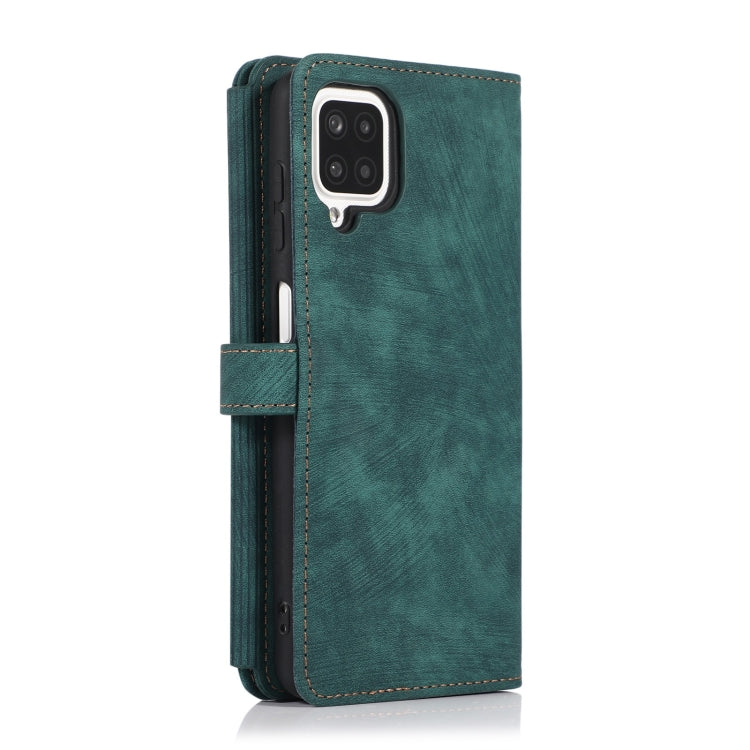 For Samsung Galaxy A12 4G / 5G Dream 9-Card Wallet Zipper Bag Leather Phone Case