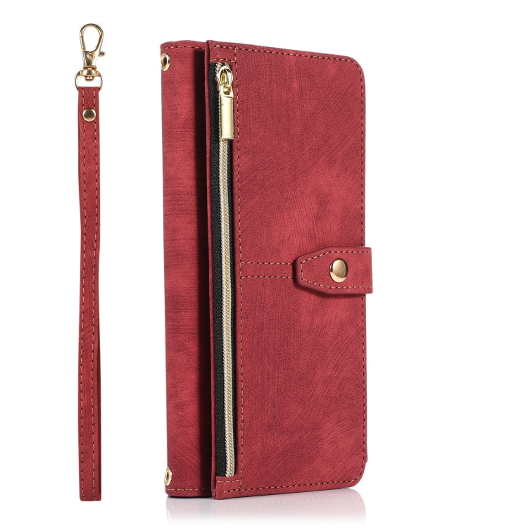 For Samsung Galaxy A12 4G / 5G Dream 9-Card Wallet Zipper Bag Leather Phone Case