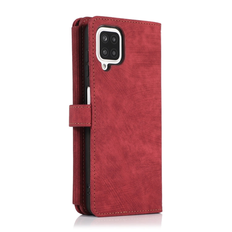 For Samsung Galaxy A12 4G / 5G Dream 9-Card Wallet Zipper Bag Leather Phone Case
