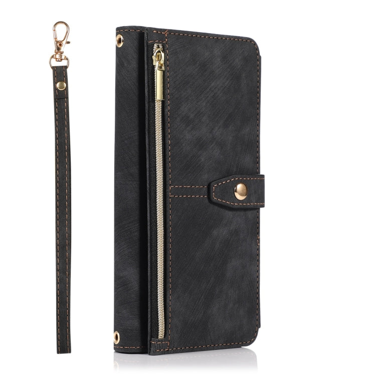 For Samsung Galaxy A12 4G / 5G Dream 9-Card Wallet Zipper Bag Leather Phone Case