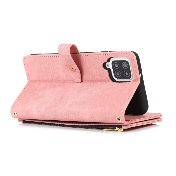 For Samsung Galaxy A12 4G / 5G Dream 9-Card Wallet Zipper Bag Leather Phone Case