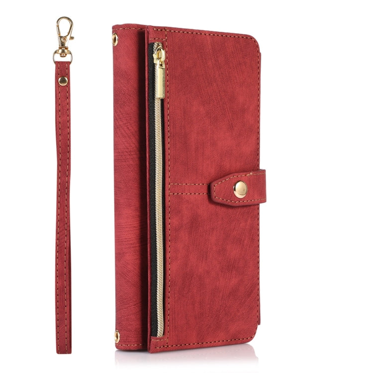 For Samsung Galaxy A13 4G / 5G / A04 / A04s Dream 9-Card Wallet Zipper Bag Leather Phone Case
