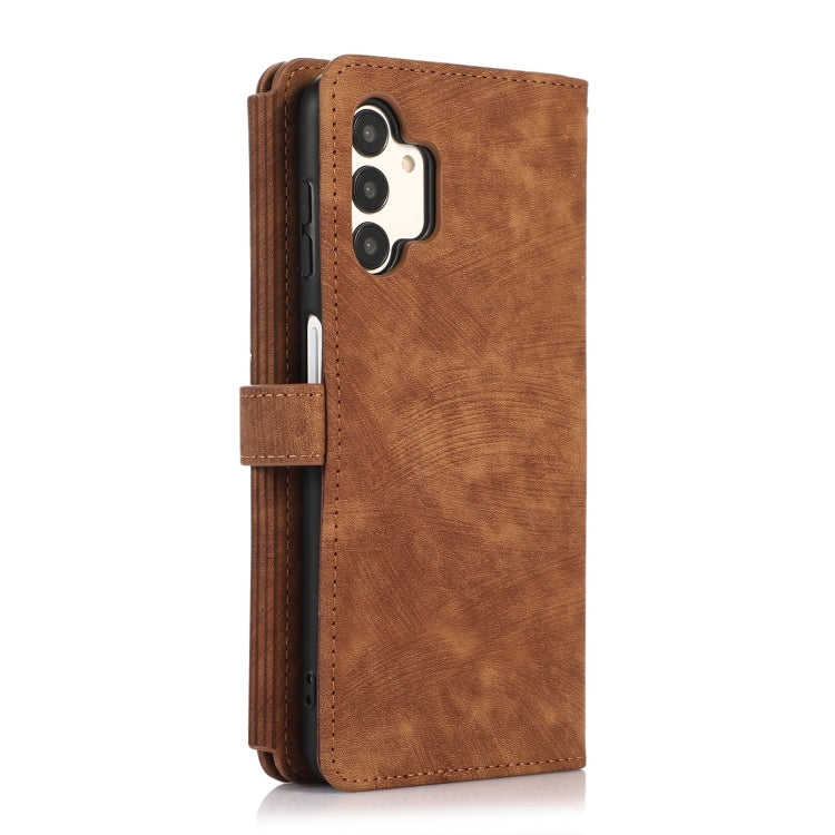 For Samsung Galaxy A13 4G / 5G / A04 / A04s Dream 9-Card Wallet Zipper Bag Leather Phone Case